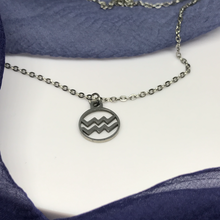 Load image into Gallery viewer, Aquarius Stainless Steel Necklace