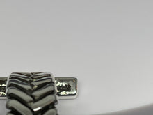 Cargar imagen en el visor de la galería, 925 Silver Adjustable  Blue Stone Bangle Bracelet