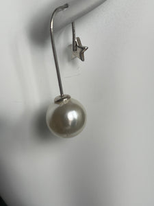 925 Silver Pearl Single Earring ( Only one)