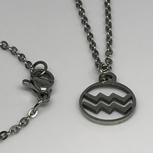 Load image into Gallery viewer, Aquarius Stainless Steel Necklace