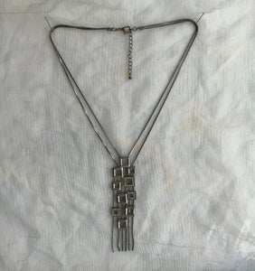 Silver Color - Vintage Necklace