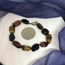 Load image into Gallery viewer, Vintage Stone Brown Bracelet, Size 7&#39;&#39;