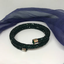 Cargar imagen en el visor de la galería, Vintage Dark Green Bracelet