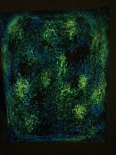 Cargar imagen en el visor de la galería, Painting Canvas, Acrylic, Epoxy Resin Paint, Glow in the Dark, Handmade, Abstract 6
