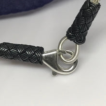 Cargar imagen en el visor de la galería, Hand-Woven Silver Bracelet Size 7 1/2&#39;&#39;, celtic knot